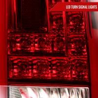 Spec'D Tuning Products - Spec-D 2015-2020 GMC Yukon/Yukon XL Denali SLE/SLT LED Tail Lights (Chrome Housing/Red Clear Lens) - Image 2