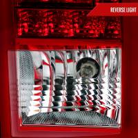 Spec'D Tuning Products - Spec-D 2015-2020 GMC Yukon/Yukon XL Denali SLE/SLT LED Tail Lights (Chrome Housing/Red Clear Lens) - Image 3