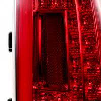Spec'D Tuning Products - Spec-D 2015-2020 GMC Yukon/Yukon XL Denali SLE/SLT LED Tail Lights (Chrome Housing/Red Clear Lens) - Image 4