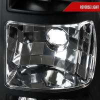 Spec'D Tuning Products - Spec-D 2007-2012 Chevrolet Avalanche LED Tail Lights (Matte Black Housing/Clear Lens) - Image 2