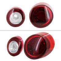 Spec'D Tuning Products - Spec-D 2005-2010 Chevrolet Cobalt Coupe LED Tail Lights & Trunk Reverse Lights (Chrome Housing/Red Lens) - Image 1