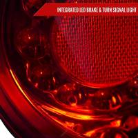 Spec'D Tuning Products - Spec-D 2005-2010 Chevrolet Cobalt Coupe LED Tail Lights & Trunk Reverse Lights (Chrome Housing/Red Lens) - Image 2