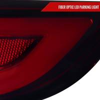 Spec'D Tuning Products - Spec-D 2005-2008 Porsche 911 997 Carrera / 2007-2009 911 997 GT3 LED Tail Lights (Chrome Housing/Red Smoke Lens) - Image 1