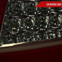 Spec'D Tuning Products - Spec-D 2005-2008 Porsche 911 997 Carrera / 2007-2009 911 997 GT3 LED Tail Lights (Chrome Housing/Red Smoke Lens) - Image 3