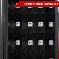 Spec'D Tuning Products - Spec-D 2005-2015 Nissan Armada V2 LED Tail Lights (Matte Black Housing/Clear Lens) - Image 1