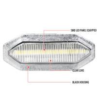 Spec'D Tuning Products - Spec-D 2015-2017 Ford Mustang Front Grille LED Driving Lights - 6PC (Chrome Housing/Clear Lens) - Image 1