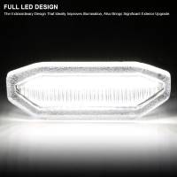 Spec'D Tuning Products - Spec-D 2015-2017 Ford Mustang Front Grille LED Driving Lights - 6PC (Chrome Housing/Clear Lens) - Image 5