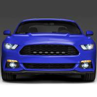 Spec'D Tuning Products - Spec-D 2015-2017 Ford Mustang Front Grille LED Driving Lights - 6PC (Chrome Housing/Clear Lens) - Image 7