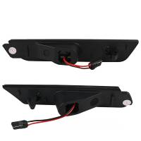 Spec'D Tuning Products - Spec-D 2010-2015 Chevrolet Camaro Front & Rear SMD LED Side Marker Lights (Chrome Housing/Smoke Lens) - Image 7