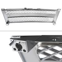 Spec'D Tuning Products - Spec-D 1999-2002 Chevrolet Silverado Chrome ABS V2 Honeycomb Mesh Grille - Image 5
