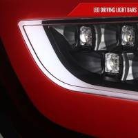 Spec'D Tuning Products - Spec-D 2008-2017 Mitsubishi Lancer / 2008-2015 Lancer EVO X Sedan Red Bar LED Tail Lights (Black Housing/Red Lens) - Image 1