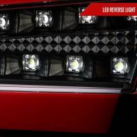 Spec'D Tuning Products - Spec-D 2008-2017 Mitsubishi Lancer / 2008-2015 Lancer EVO X Sedan Red Bar LED Tail Lights (Black Housing/Red Lens) - Image 4