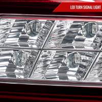 Spec'D Tuning Products - Spec-D 2007-2009 Lexus LS460 LED Tail Lights & Trunk Lights (Chrome Housing/Red Lens) - Image 3