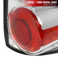 Spec'D Tuning Products - Spec-D 1994-2004 Chevrolet S10/ GMC Sonoma/ Isuzu Hombre Tail Lights (Chrome Housing/Clear Lens) - Image 1