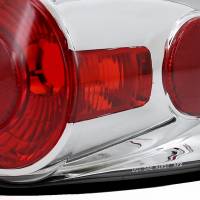 Spec'D Tuning Products - Spec-D 1994-2004 Chevrolet S10/ GMC Sonoma/ Isuzu Hombre Tail Lights (Chrome Housing/Clear Lens) - Image 4