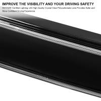 Spec'D Tuning Products - Spec-D 1989-1994 Nissan 240SX S13 Hatchback Tail Lights & Center Trunk Light (Matte Black Housing/Clear Lens) - Image 6