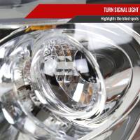 Spec'D Tuning Products - Spec-D 1992-1995 Honda Civic Dual Halo Projector Headlights (Chrome Housing/Clear Lens) - Image 4