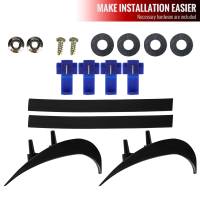 Spec'D Tuning Products - Spec-D 1992-1995 Honda Civic Dual Halo Projector Headlights (Chrome Housing/Clear Lens) - Image 7