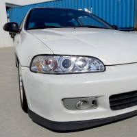 Spec'D Tuning Products - Spec-D 1992-1995 Honda Civic Dual Halo Projector Headlights (Chrome Housing/Clear Lens) - Image 8