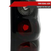 Spec'D Tuning Products - Spec-D 1999-2002 Chevrolet Silverado/ 1999-2006 GMC Sierra Tail Lights (Glossy Black Housing/Smoke Lens) - Image 1