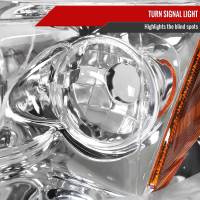Spec'D Tuning Products - Spec-D 1999-2000 Honda Civic Dual Halo Projector Headlights (Chrome Housing/Clear Lens) - Image 4