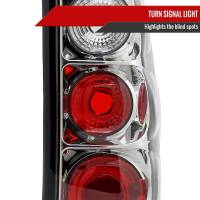 Spec'D Tuning Products - Spec-D 1999-2002 Chevrolet Silverado/ 1999-2006 GMC Sierra Tail Lights (Chrome Housing/Clear Lens) - Image 1