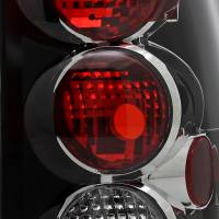 Spec'D Tuning Products - Spec-D 2002-2009 Chevrolet Trailblazer Tail Lights (Matte Black Housing/Clear Lens) - Image 1