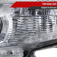 Spec'D Tuning Products - Spec-D 2010-2011 Toyota Camry Projector Headlights w/ Amber Reflectors (Chrome Housing/Clear Lens) - Image 3