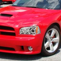 Spec'D Tuning Products - Spec-D 2006-2010 Dodge Charger Corner Lights (Chrome Housing/Clear Lens) - Image 5