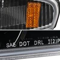 Spec'D Tuning Products - Spec-D 2004-2012 Chevrolet Colorado GMC Canyon Corner Lights (Jet Black Housing/Clear Lens) - Image 3