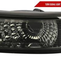 Spec'D Tuning Products - Spec-D 1999-2002 Chevrolet Silverado/ 2000-2006 Tahoe Suburgan Bumper Lights (Chrome Housing/Smoke Lens) - Image 1
