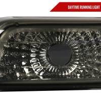 Spec'D Tuning Products - Spec-D 1999-2002 Chevrolet Silverado/ 2000-2006 Tahoe Suburgan Bumper Lights (Chrome Housing/Smoke Lens) - Image 2