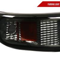 Spec'D Tuning Products - Spec-D 1999-2002 Chevrolet Silverado/ 2000-2006 Tahoe Suburgan Bumper Lights (Chrome Housing/Smoke Lens) - Image 3