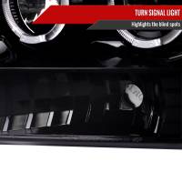 Spec'D Tuning Products - Spec-D 1999-2004 Ford F-250/F-350/F-450/F-550/Excursion Dual Halo Projector Headlights (Jet Black Housing/Clear Lens) - Image 4