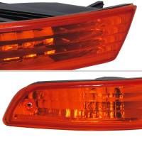 Spec'D Tuning Products - Spec-D 1994-1997 Accura Integra Bumper Lights (Chrome Housing/Amber Lens) - Image 2