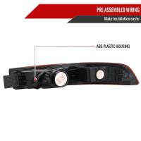 Spec'D Tuning Products - Spec-D 1994-1997 Accura Integra Bumper Lights (Chrome Housing/Amber Lens) - Image 3