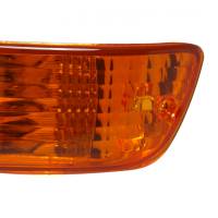 Spec'D Tuning Products - Spec-D 1992-1993 Acura Integra Bumper Lights (Chrome Housing/Amber Lens) - Image 2