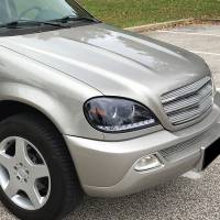 Spec'D Tuning Products - Spec-D 1998-2001 Mercedes Benz W163 ML Class Projector Headlights w/ SMD LED Light Strip (Glossy Black Housing/Smoke Lens) - Image 8