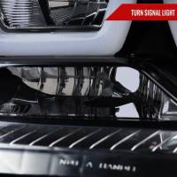 Spec'D Tuning Products - Spec-D 2011-2014 Dodge Charger Dual LED U-Bar Projector Headlights (Glossy Black Housing/Smoke Lens) - Image 4