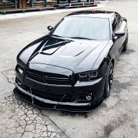 Spec'D Tuning Products - Spec-D 2011-2014 Dodge Charger Dual LED U-Bar Projector Headlights (Glossy Black Housing/Smoke Lens) - Image 7