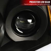 Spec'D Tuning Products - Spec-D 2010-2012 Hyundai Genesis Coupe Sequential LED Bar Projector Headlights (Matte Black Housing/Clear Lens) - Image 1