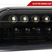 Spec'D Tuning Products - Spec-D 1999-2002 Chevrolet Silverado/ 2000-2006 Tahoe Suburban LED Bumper Lights (Matte Black Housing/Clear Lens) - Image 1