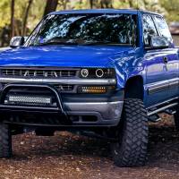 Spec'D Tuning Products - Spec-D 1999-2002 Chevrolet Silverado/ 2000-2006 Tahoe Suburban LED Bumper Lights (Matte Black Housing/Clear Lens) - Image 7