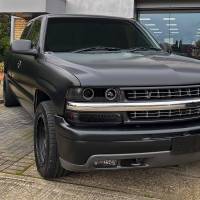 Spec'D Tuning Products - Spec-D 1999-2002 Chevrolet Silverado/ 2000-2006 Tahoe Suburban LED Bumper Lights (Matte Black Housing/Clear Lens) - Image 8