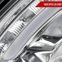 Spec'D Tuning Products - Spec-D 1998-2006 Mercedes Benz W220 S Class LED Bar Projector Headlights w/ LED Turn Signal Lights (Chrome Housing/Clear Lens) - Image 3