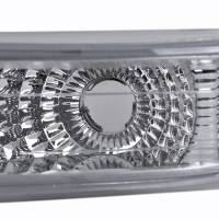 Spec'D Tuning Products - Spec-D 1999-2002 Chevrolet Silverado/ 2000-2006 Tahoe Suburban Dual Halo Projector Headlights w/ Bumper Lights (Chrome Housing/Clear Lens) - Image 5