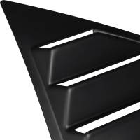 Spec'D Tuning Products - Spec-D 2008-2020 Dodge Challenger Matte Black Polypropylene Window Louvers - Image 4