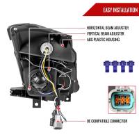 Spec'D Tuning Products - Spec-D 2003-2005 Nissan 350Z Dual Halo Projector Headlights (Glossy Black Housing/Smoke Lens) - Image 5