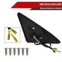 Spec'D Tuning Products - Spec-D 1996-2000 Honda Civic Coupe/Hatchback Power Spoon Sport Mirrors - Image 4