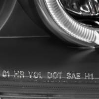 Spec'D Tuning Products - Spec-D 2003-2005 Toyota 4Runner Dual Halo Projector Headlights (Matte Black Housing/Clear Lens) - Image 5